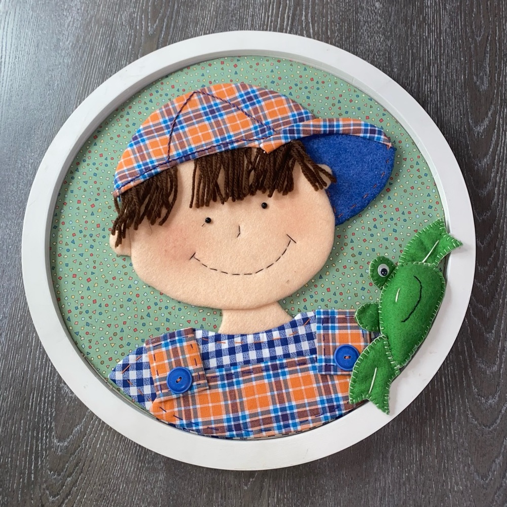 Handmade Wooden Hanging Wall Decor Boy Room